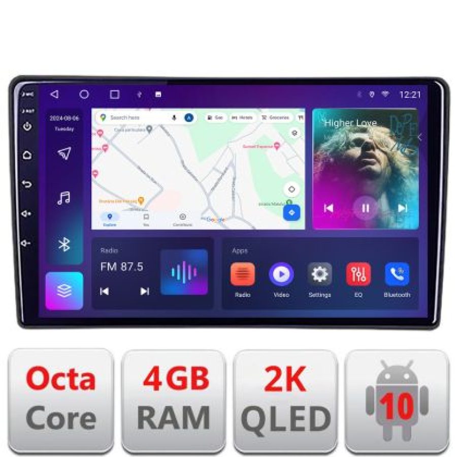 Navigatie universala 2din-2 Android Octa Core Ecran 2K QLED GPS 4G 4+32GB 360 KIT-2din-2+EDT-E409-2K - imagine 9