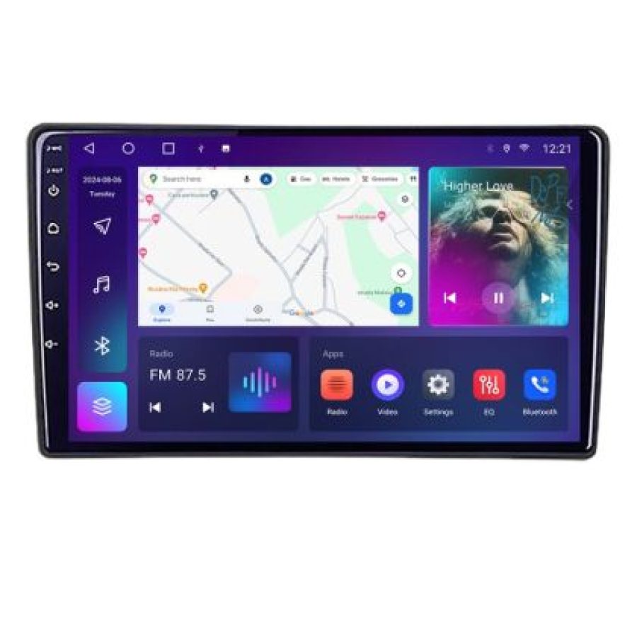 Navigatie universala 2din 9 inch 2+32 GB Android Waze USB Navigatie Internet Youtube Radio A-2din-1 - imagine 6