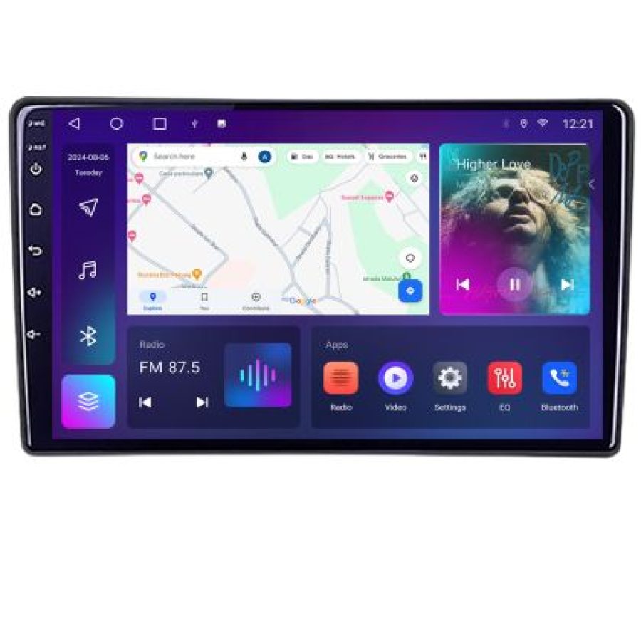 Navigatie Toyota Auris 2007-2013 B-auris-2013 Android Ecran QLED octa core 4+64 carplay android auto kit-auris-2013+EDT-E310V3 - imagine 4