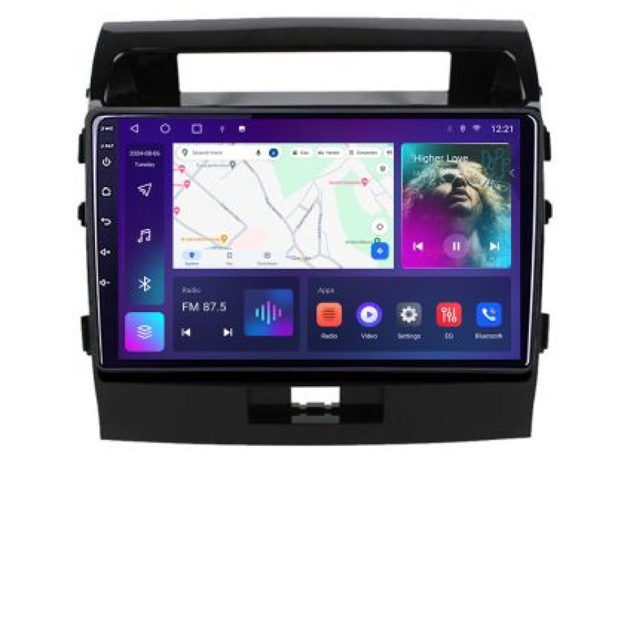 Navigatie Toyota LandCruiser 2008-2015 B-381 Android Ecran QLED octa core 4+64 carplay android auto KIT-381+EDT-E310V3 - imagine 4