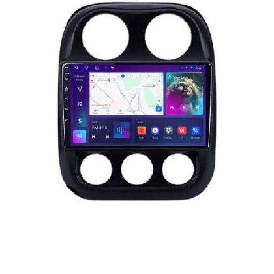 Navigatie Jeep Compass 2010-2016 B-2500 Android Ecran QLED octa core 4+64 carplay android auto KIT-2500+EDT-E310V3 - imagine 4