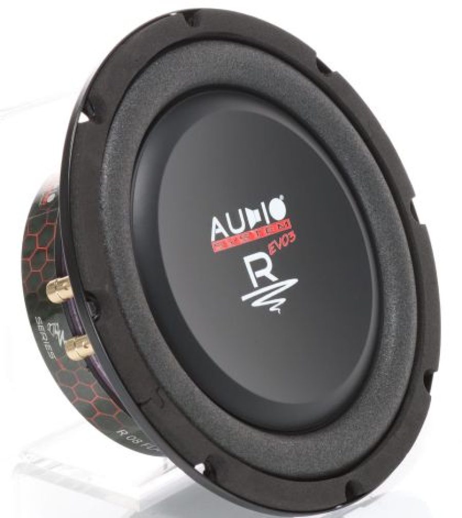 Subwoofere plat de înaltă eficiență R 08 FLAT EVO3-D4, realizat cu MDF de10/18mm - imagine 8