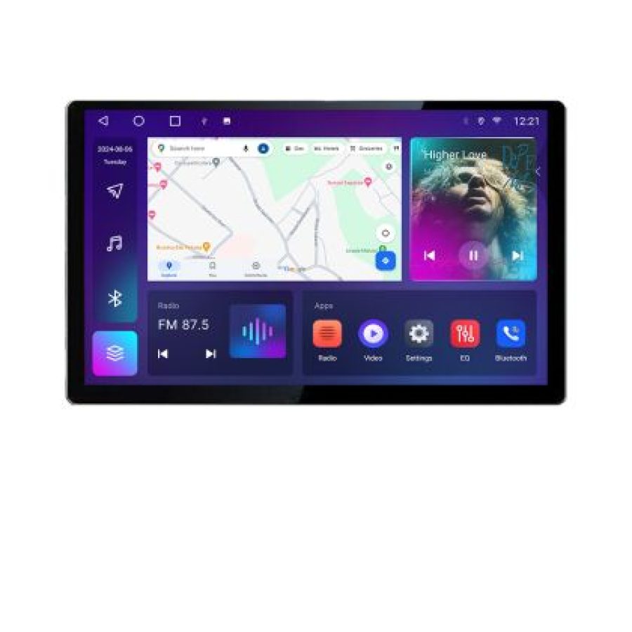 Navigatie Audi A6 C6 2004-2010 Qled 2K Octa Core 4+32 LTE 4G DSP Wifi 5Ghz android auto carplay radio gps internet - imagine 2