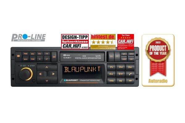 Radio auto Blaupunkt Frankfurt RCM 82 DAB – Retro cu tehnologie modernă