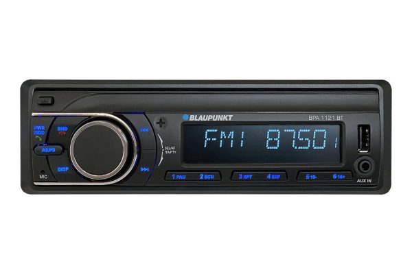 Radio auto Blaupunkt BPA 1121 BT – 1 DIN cu Bluetooth și USB/AUX
