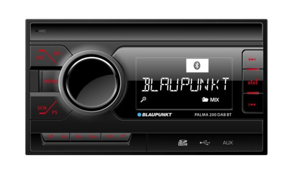 Radio auto Blaupunkt Palma 200 DAB BT – 2 DIN cu DAB+, Bluetooth și USB/SD/AUX