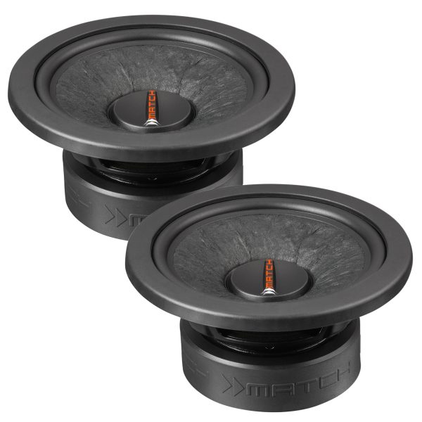 MATCH PP 72W-D  2 x 16,5cm  Subwoofer