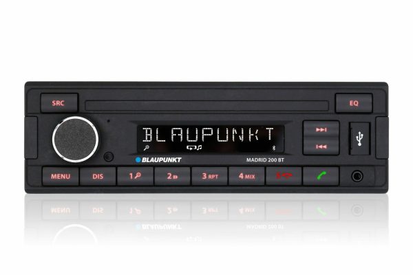 Radio auto Blaupunkt Madrid 200 BT – 1 DIN cu Bluetooth, USB și AUX