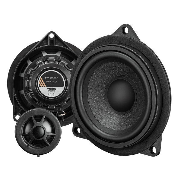 Set difuzoare OEM Fit BMW AXTON ATS-B101C, componente , 2 cai, 10 cm, 60W RMS