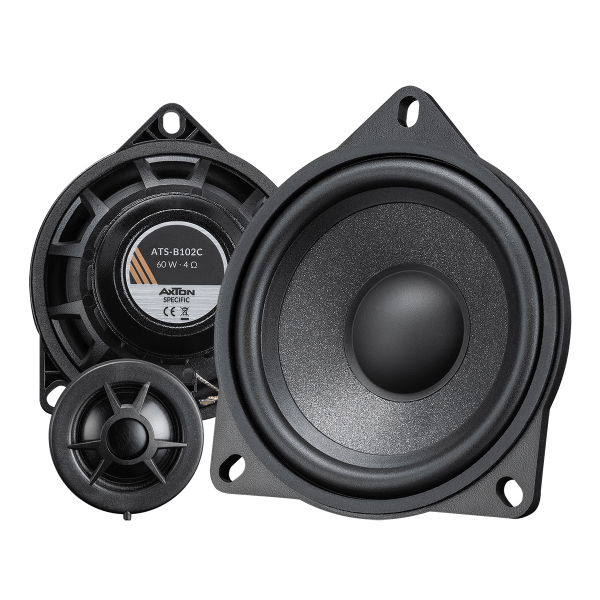 Set difuzoare OEM Fit BMW AXTON ATS-B102C, componente, 10 cm, 60W RMS