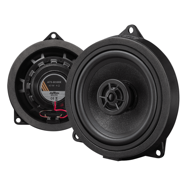 Set difuzoare OEM Fit BMW AXTON ATS-B100X, coaxiale, 2 cai, 10 cm, 60W RMS