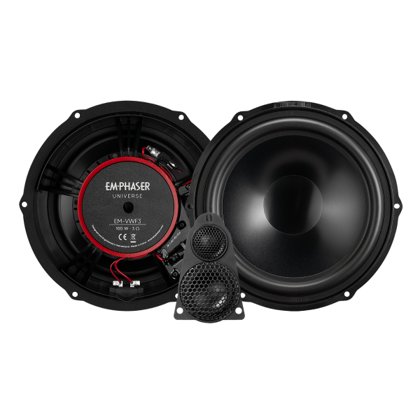 Set componente 3 cai EMPHASER VWF3 compatibil VW T5 20 cm 100W