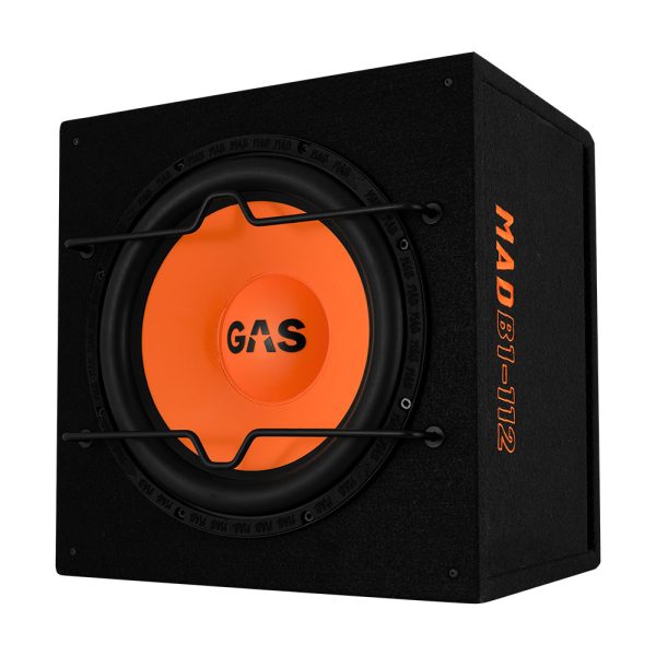 Subwoofer auto pasiv GAS MAD B1-112 300W cu incinta