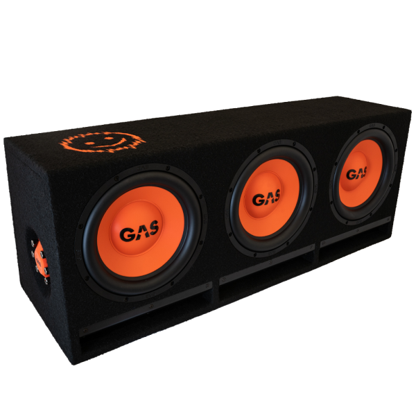 Subwoofer auto pasiv GAS MAD B2-310 900W cu incinta