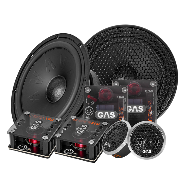Set componente GAS MAX K2-64 16.5 cm 130W