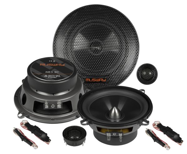 Difuzoare Auto Musway ME5.2C 13 cm Component 2-Way – 80 W RMS, 160 W Max