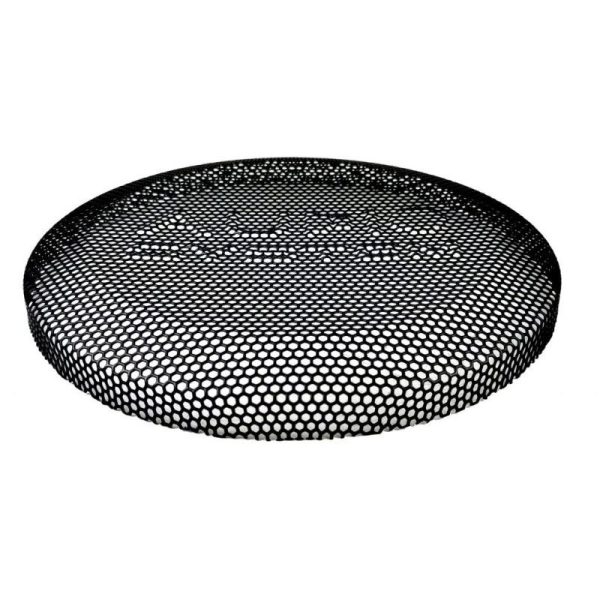 GRILA R 08 FLAT EVO Grila ?Subwoofer neagra cu LOGO AUDIO SYSTEM