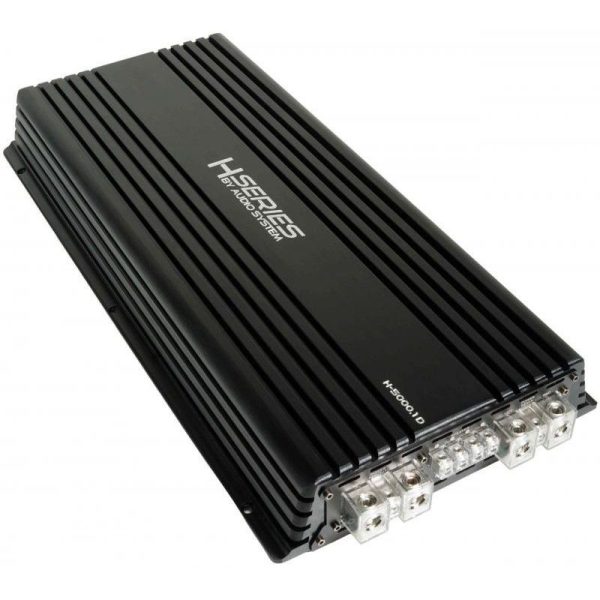 Amplificator Audio-Systems X-5000.1 D, 1 x 5000 watts, monobloc, in 1 2 sau 4 ohm, clasa D pentru subwoofer