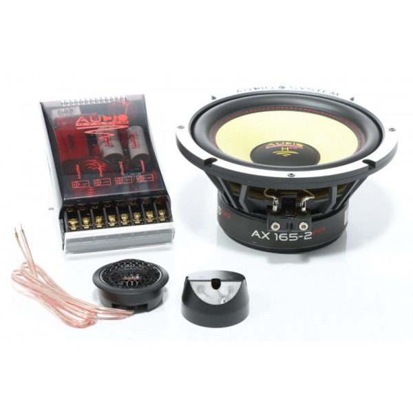 Difuzoare componente Audio-System H 165 EVO 2 160 watts 165 mm 6.5" 2 ohm Extreme Kick Bass
