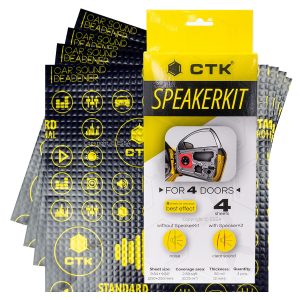 CTK Standard Pro Speaker Kit 2mm vibroabsorbant auto 4 foi