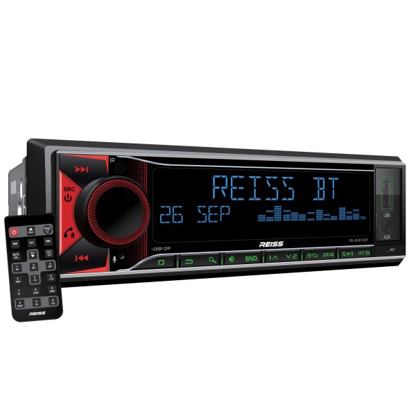 Player auto cu DSP Reiss Audio RS-MX81DSP, 1 DIN, 8 canale DSP, Bluetooth 5.1, USB