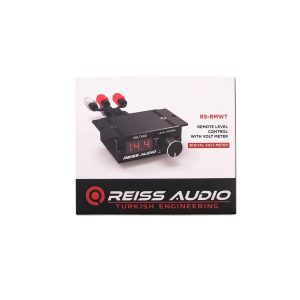 Telecomanda control volum cu voltmetru si functie On/Off Reiss RS-RMVT