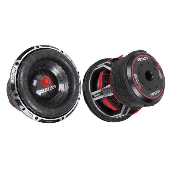 Subwoofer Auto Reiss Audio RS-VQ12 – 12 Inch, 3000W RMS, DVC 1 Ohm / 2 Ohm