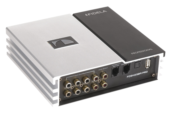 Amplificator cu DSP Nakamichi FDSK230A PRO 4x35W RMS 8 Canale