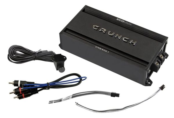 Amplificator auto monobloc CRUNCH CRE600.1, Class D, 600 W RMS la 1 Ohm