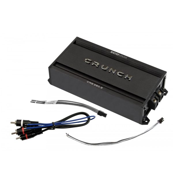 Amplificator auto CRUNCH CRE380.2, Class D, 2 canale, 2 x 190 W RMS