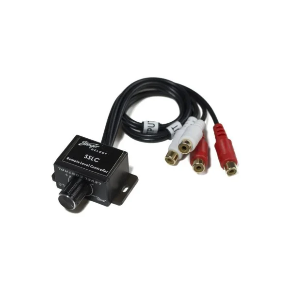 Telecomandă nivel bass Stinger Select SSLC, control RCA mono